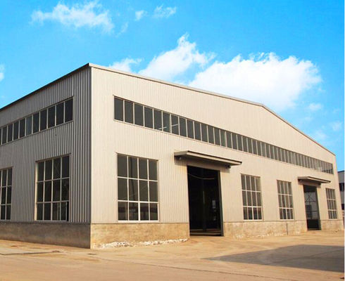 Hızlı İnşaat Prefabrik Çelik Yapı Çerçevesi Fabrika Depo Binaları