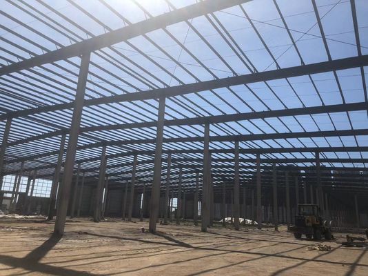 Lojistik Geniş Açıklıklı Çelik Yapı Depo Prefabrik Yapı