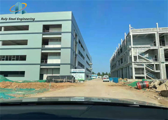 Prefabrik Çok Katlı Çelik Yapı Otel Üretim / Üretim / Montaj