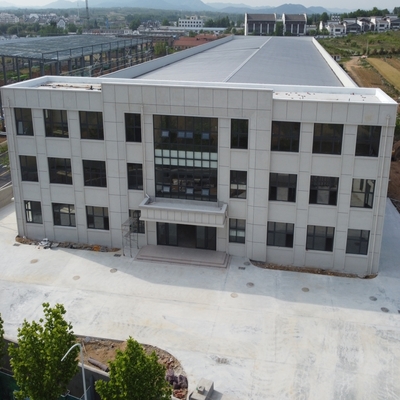 Çok katlı çelik çerçeveli ofis binası Prefab yapısı Q235B Q355B