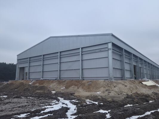 PU/PIR Sandviç Paneli ile Prefabrik Çelik Yapı Soğuk Depolama Depoları