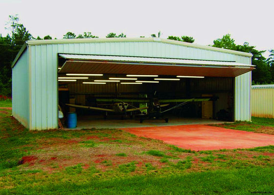 Çelik Yapı Uçak Hangar Binaları Geçici Uçak Hangar İnşaatı