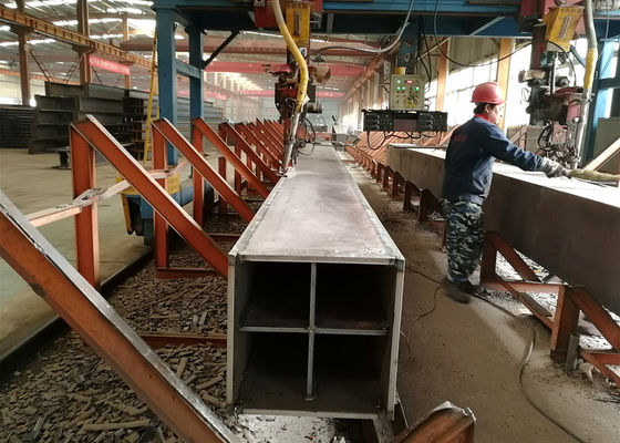Kaynaklı yapısal çelik yapı imalatçıları / çelik kutu sütun / çelik kutu kirişleri