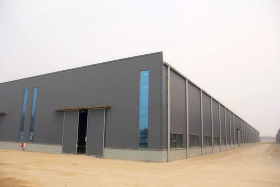 Prefabrik Çelik Yapı Atölye İnşaatı Modern Fabrika Binaları