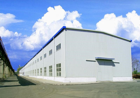 Büyük Prefabrik Çelik Yapılar / Epoksi Kaplama Zeminli Metal Atölye Binaları