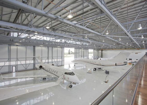 Prefabrik Çelik Uçak Hangarları Metal Hangar Binaları Uçak hangarı