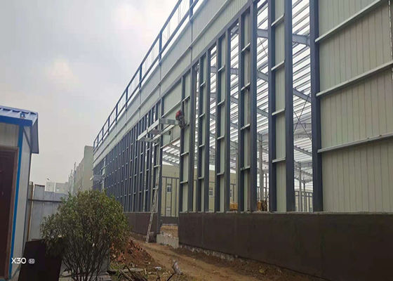 Prefabrik Yapısal Çelik Çerçeve Binası Depo Çelik Yapı Binası