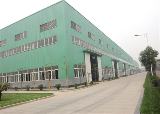 Depo / Atölye için 200m × 150m Lojistik Fabrikası Prefabrik Metal Binalar