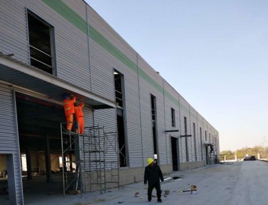 Prefabrik Çelik Yapı Depo Bina İnşaat Prefabrik Metal Atölyesi