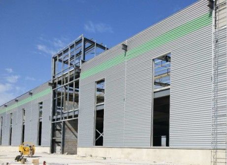 Prefabrik Çelik Yapı Depo Bina İnşaat Prefabrik Metal Atölyesi