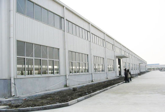 Sıcak Satış Prefabrik Çelik Atölyesi Bina Metal Galvanizli Portal Çerçeve İnşaat Depolama