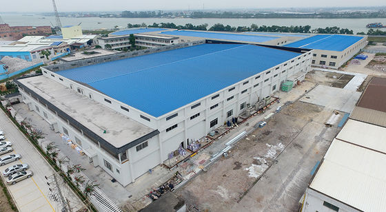 Yüksek Güç Fabrikası Hazırdan Yapılmış Çelik Yapı Hazırdan Yapılmış Bina Depo Hafif Metal Çerçeve İnşaat Atölyesi
