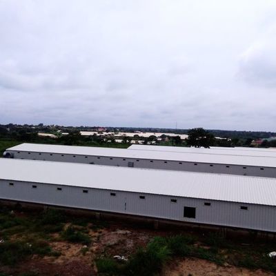 Çiftlik makineleri için prefabrik çelik çerçeve kulübe Q235B Q355B