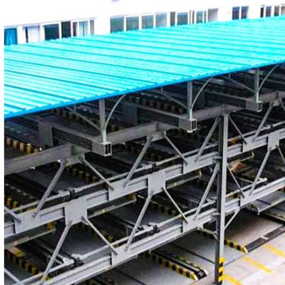 Çok Katlı Geniş Açıklıklı Prefabrik Çelik Otopark Yapısı Q235B Q355B