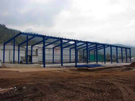 Çin Endüstriyel Prefab Yapı Depo Yüksek Kaliteli Depolama için Özel Yapı