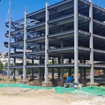 Çok Katlı Geniş Açıklıklı Prefabrik Çelik Otopark Yapısı Q235B Q355B