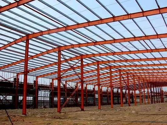 Özel yapılmış inşaat mühendisliği çelik çerçeve atölyesi