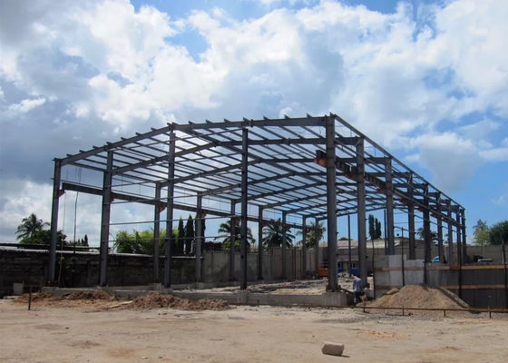 Çelik Yapı Depo Gayrimenkul Prefabrik Fabrika Binanı İnşaat Şedi Çelik Yapı Atölyesi