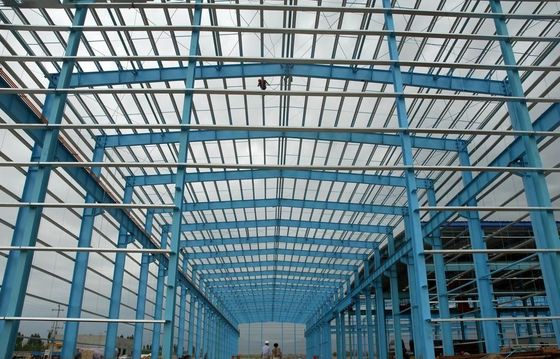 Endüstriyel Prefabrik Çelik Yapı Bina Atölyesi Kulübesi
