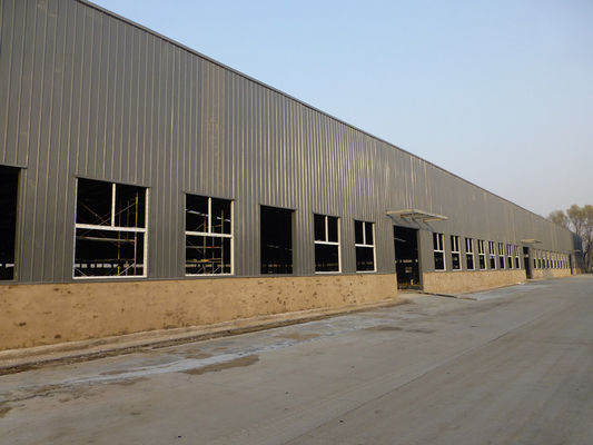 Prefabrik Metal İnşaat Endüstriyel Taşınabilir Yapı Çerçeve Bina Çelik Atölyesi