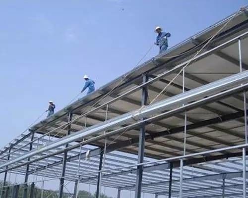 Ödeme istasyonları için prefabrik çelik uzay çerçeve kanopisi