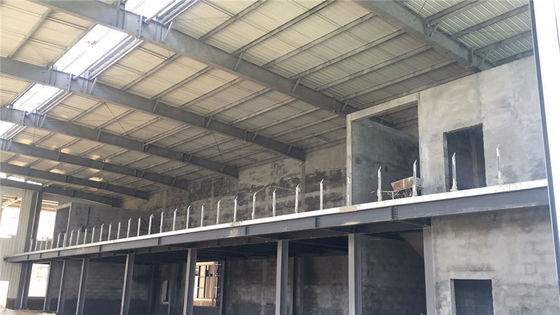 Endüstriyel Hazırlanmış Hafif Çelik Yapı Depo Binası H Bölümü İnşaat Çin tarafından üretildi