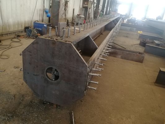 Kaynaklı H Kiriş Çelik Q235B Q355B ASTM A36 İnşaat İçin