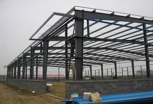 Çin Fabrikası Yapılmış Prefab Atölyesi Portal Çerçeve Yapımı Depolama için Düşük Maliyetle