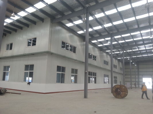 Mükemmel Yangın Performansı Çevre dostu Yüksek enerji verimliliği Modern İnşaat Fabrika Binaları Atölyesi