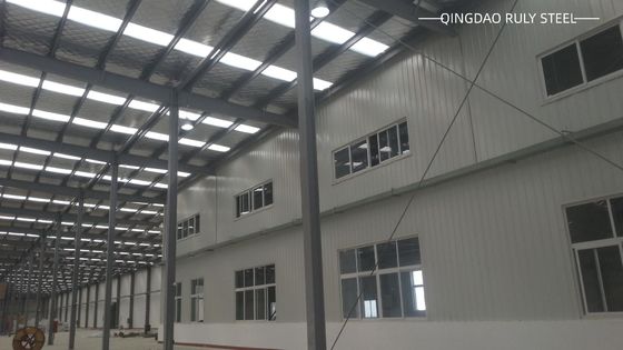 Çin Fabrikası Yapılmış Prefab Atölyesi Portal Çerçeve Yapımı Depolama için Düşük Maliyetle