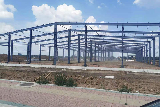 Çin Fabrikası Yapılmış Prefab Atölyesi Portal Çerçeve Yapımı Depolama için Düşük Maliyetle