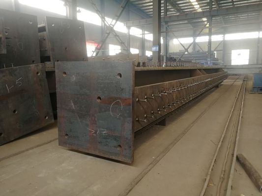 Sıcak daldırılmış galvanizli H kesimi çelik kiriş sütunu Q235B Q355B