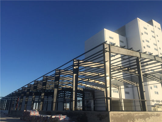 Yüksek Standartlı Çelik Yapı Bina Büyük Aralıklı Endüstriyel Fabrika Çadır Atölyesi