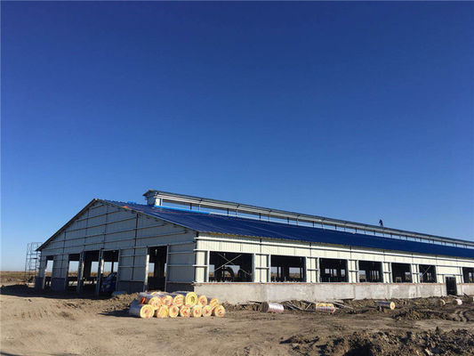 Çin Endüstriyel Prefab Yapı Depo Yüksek Kaliteli Depolama için Özel Yapı