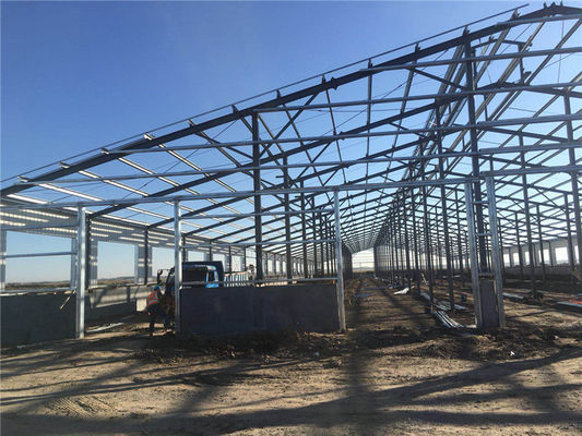 Yüksek Kaliteli Büyük Aralıklı Galvanizli Çerçeve Özelleştirilebilir Çelik Yapı Derneği