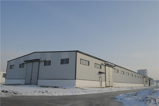 Galvanizli/boyalı çelik yapısı prefabrik depo binası çelik çerçeve inşaat atölyesi