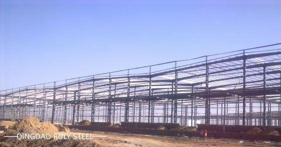 Yüksek Kaliteli Büyük Aralıklı Galvanizli Çerçeve Özelleştirilebilir Çelik Yapı Derneği