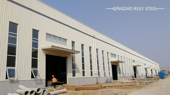 Sabit Profesyonel Mühendislik Tasarımı Prefabrik Ev Çelik Yapı Çerçeve İnşaat Atölyesi