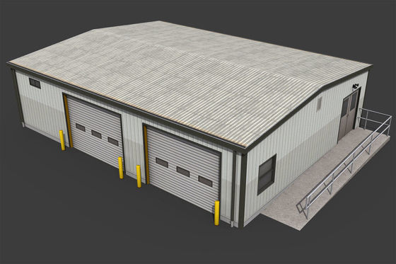 Mükemmel Yangın Performansı Çevre dostu Yüksek enerji verimliliği Modern İnşaat Fabrika Binaları Atölyesi