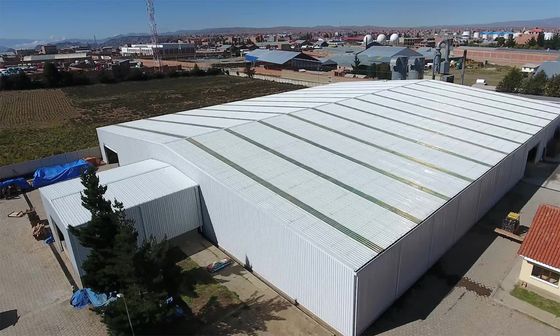 Portal Çerçeve Modern Prefab Atölyesi Yüksek Dereceli Özellik Yapım Depozito için tasarlanmıştır