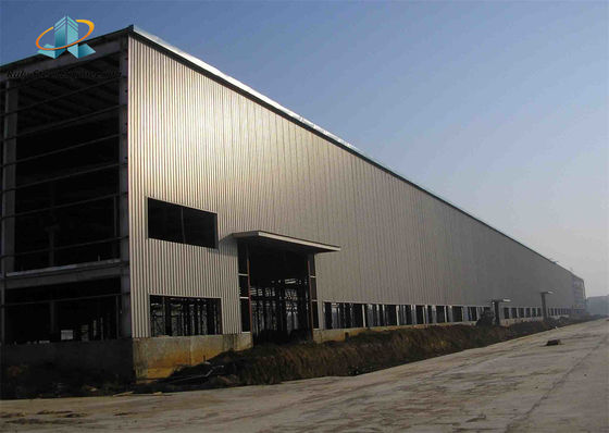 Prefab çelik yapı depo H-bölümü çelik Q235B özelleştirilmiş
