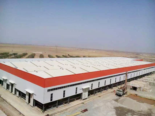 Ekonomik Prefabrik Metal Depo Hızlı İnşaat Hızlı Kurulum Hızı