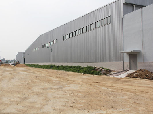 Prefabrik Çelik Yapı Depo Atölyesi Endüstriyel Depolama İçin