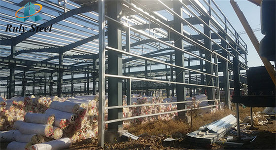 Endüstriyel Çelik Yapı Fabrikasyon Prefabrik Portal Çelik Yapı