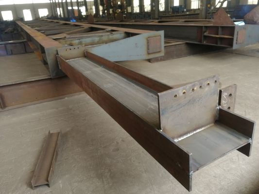 Yüksek Güçlü Ön Yapısal Çelik Üretimleri H kirişi Boyalı / Galvanizli