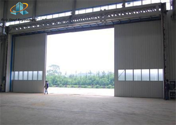 Yüksek Kaliteli Prefabrik Çelik Yapı Bina İnşaat Çok Katlı Büyük Aralıklı Atölyesi Soğuk Depolama Metal Şedi