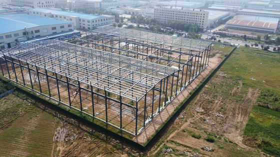 Prefabrik H-Bölümlü Çelik Yapı Atölyesi Köprü Kirle Anti-korozyon