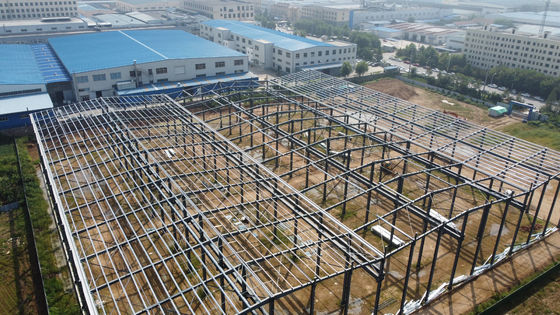 Prefabrik H-Bölümlü Çelik Yapı Atölyesi Köprü Kirle Anti-korozyon