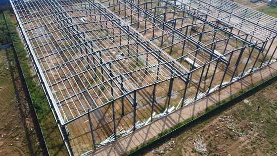 Prefabrik H-Bölümlü Çelik Yapı Atölyesi Köprü Kirle Anti-korozyon