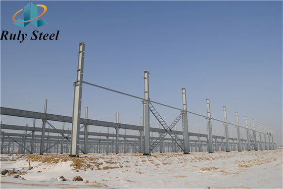 Uçak depolaması için prefabrik çelik hangar Q235B Q355B